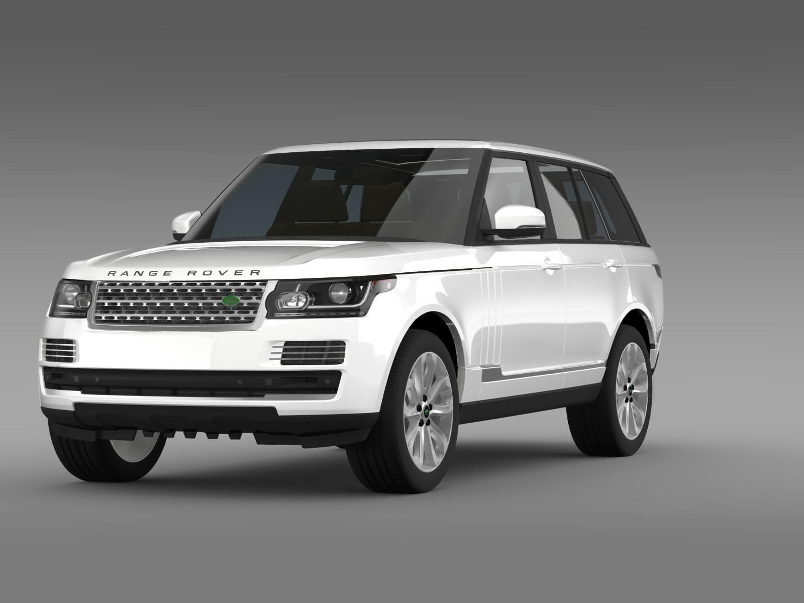 Range Rover Vogue SDV8 L405 3D model_1