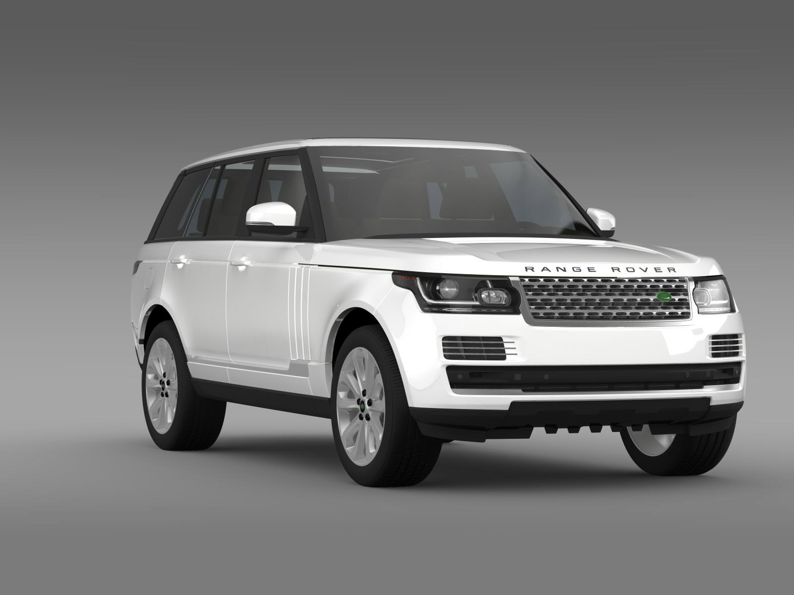 Range Rover Vogue SDV8 L405 3D model_13
