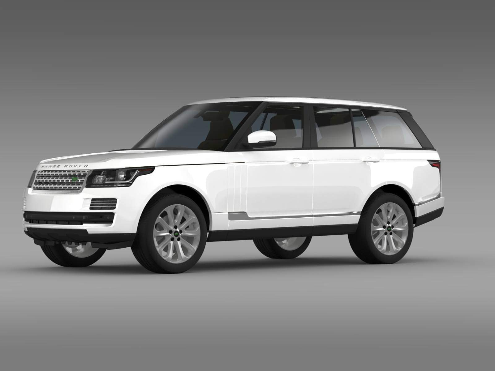 Range Rover Vogue SDV8 L405 3D model_4