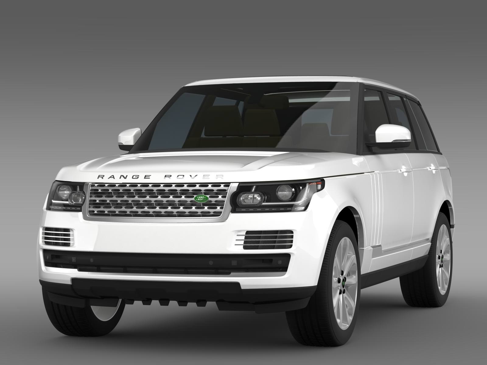 Range Rover Vogue SDV8 L405 3D model_2