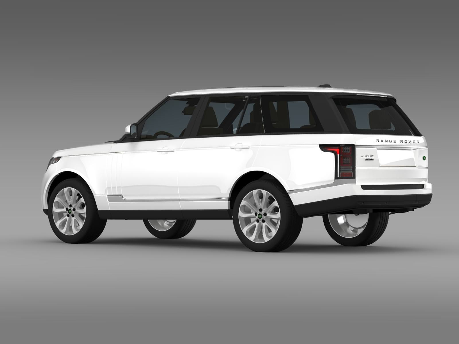 Range Rover Vogue SDV8 L405 3D model_7