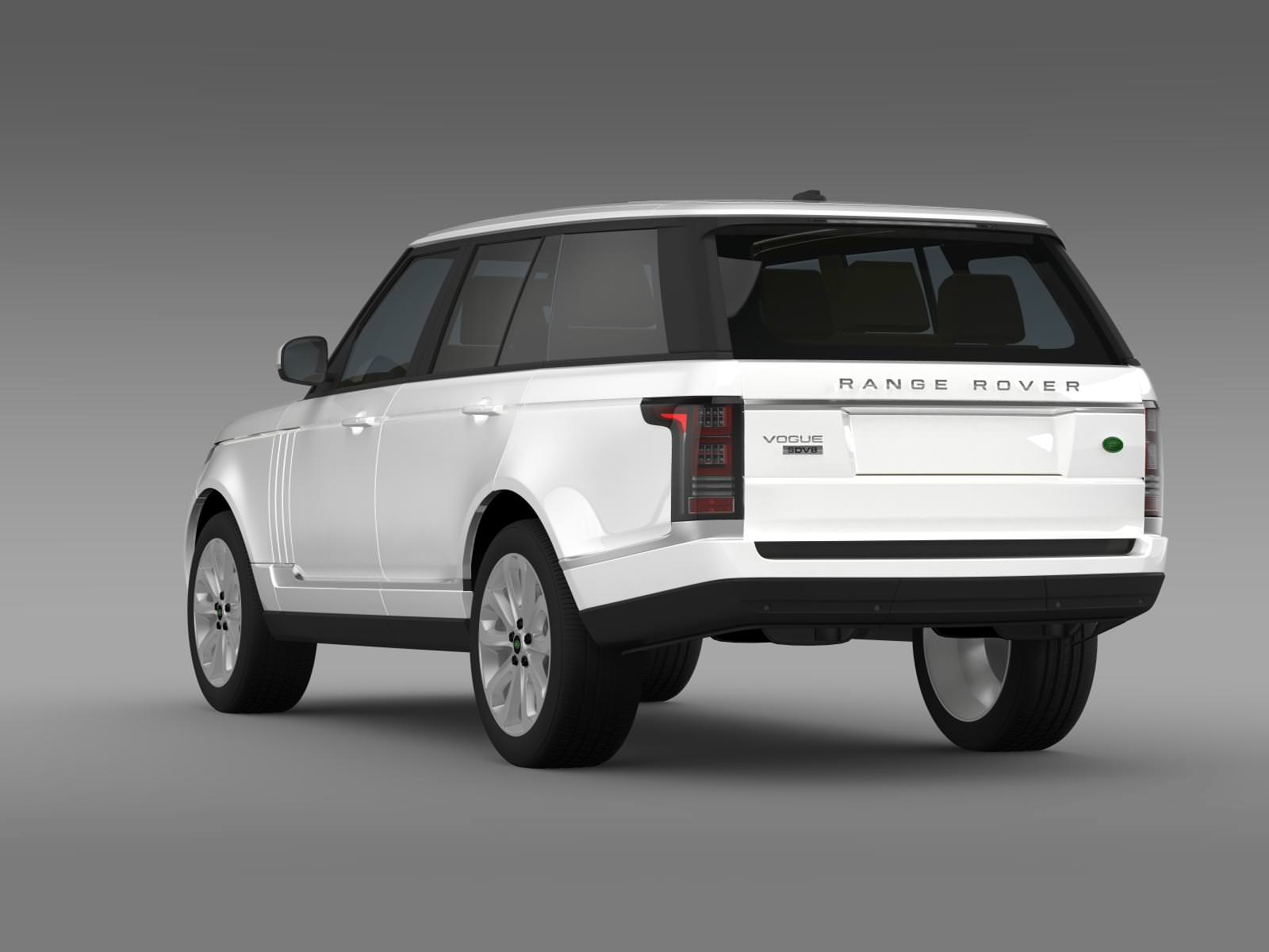 Range Rover Vogue SDV8 L405 3D model_8