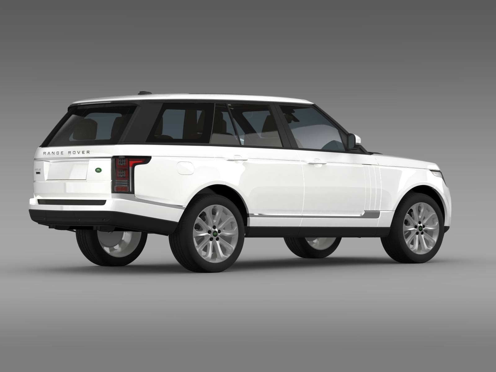 Range Rover Vogue SDV8 L405 3D model_9