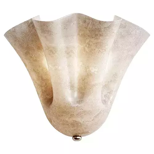 Petalia Wall Light Low-poly 3D model 6