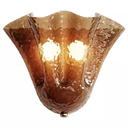 Petalia Wall Light Low-poly 3D model 2