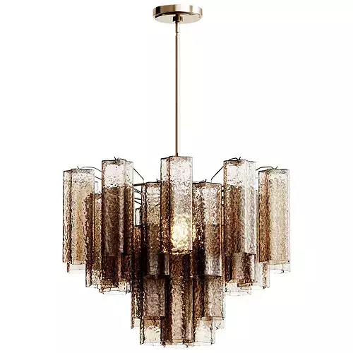 Imondo Chandelier Light Low-poly 3D model 4