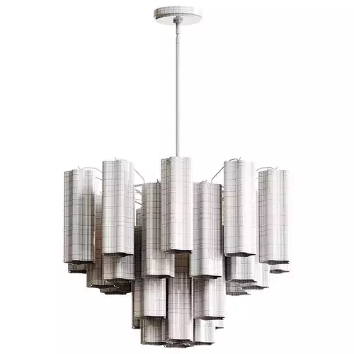 Imondo Chandelier Light Low-poly 3D model 5