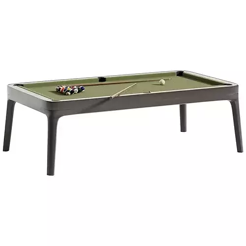 Dma Pool Table Low-poly 3D model 4