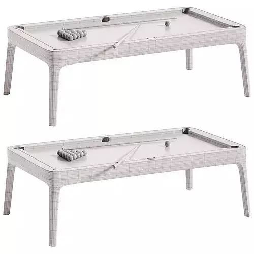 Dma Pool Table Low-poly 3D model 6
