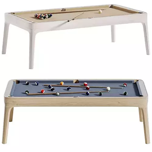 Dma Pool Table Low-poly 3D model