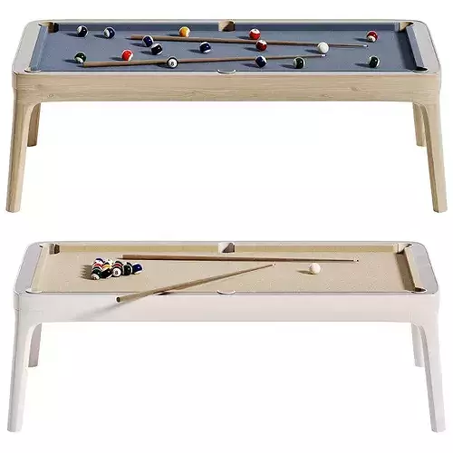 Dma Pool Table Low-poly 3D model 3
