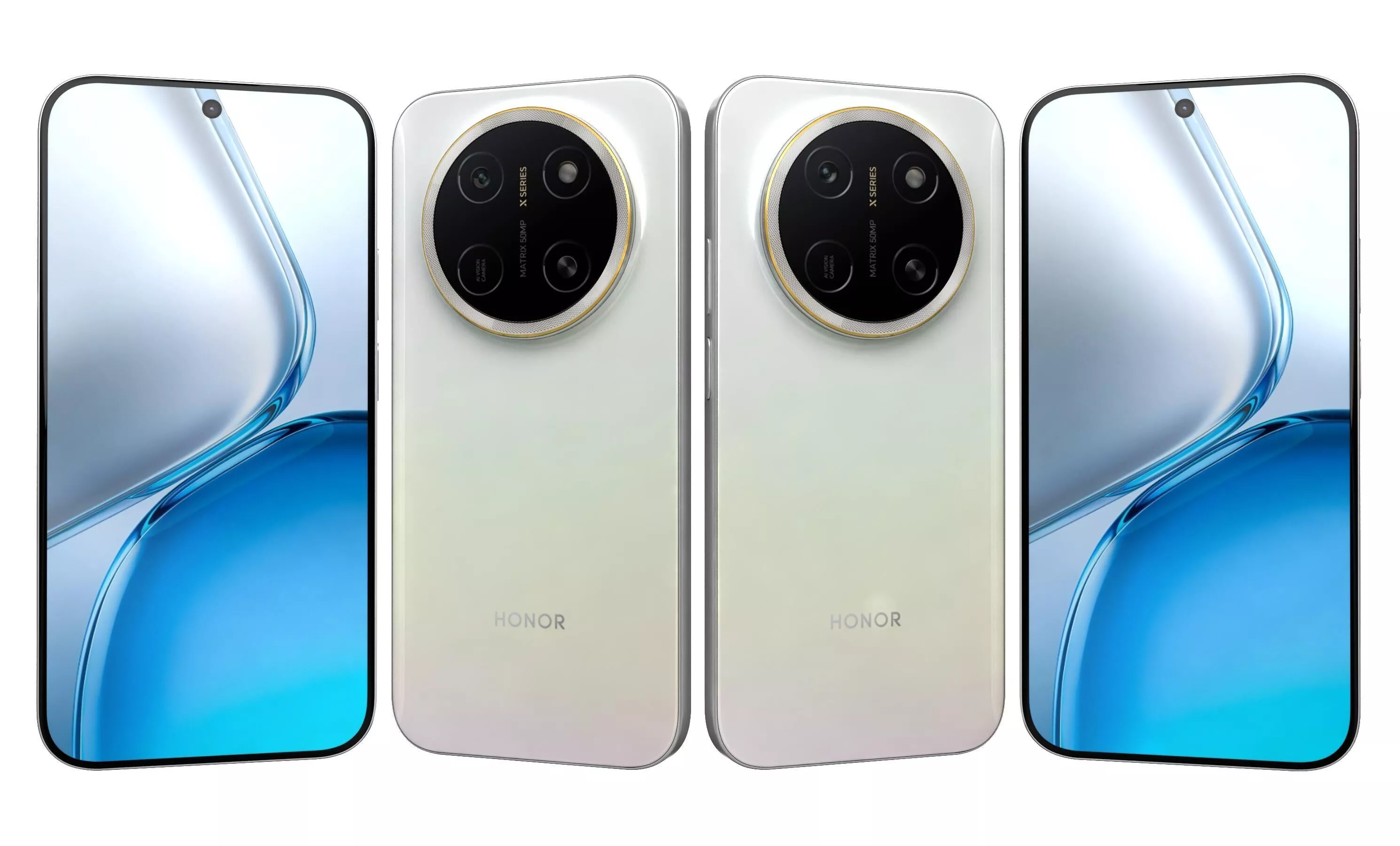 Honor X80 Pro Max White 3D model