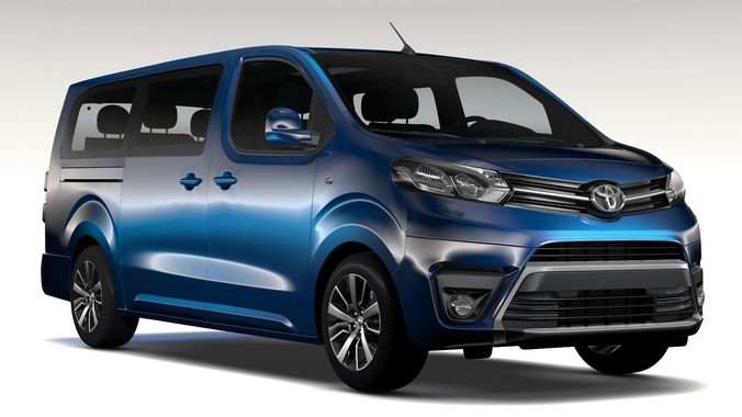 Toyota ProAce Verso L3 2017 3D model