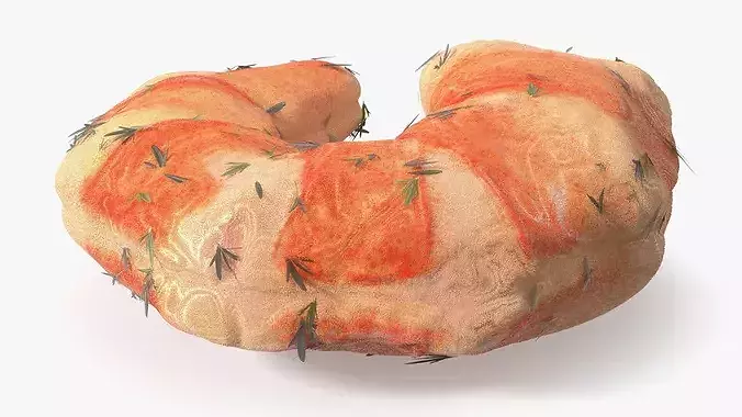 Cooked Shrimp 3D model 6