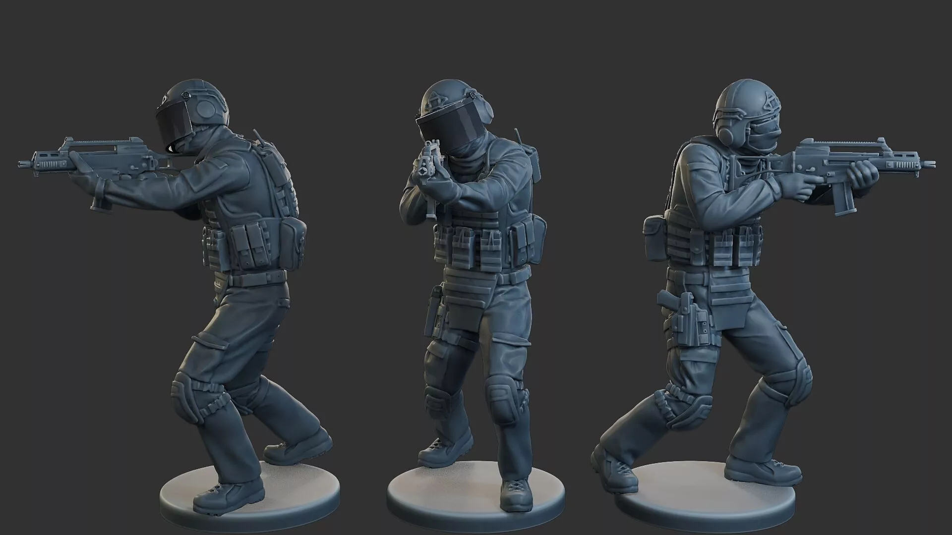Tactical Gear GSG 9 TG1 008 3D print model