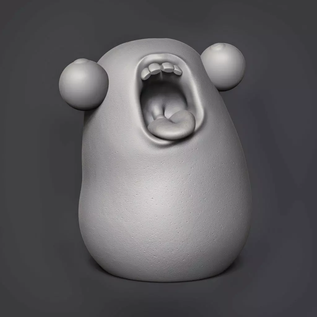 Little Hungry Monster Free 3D print model