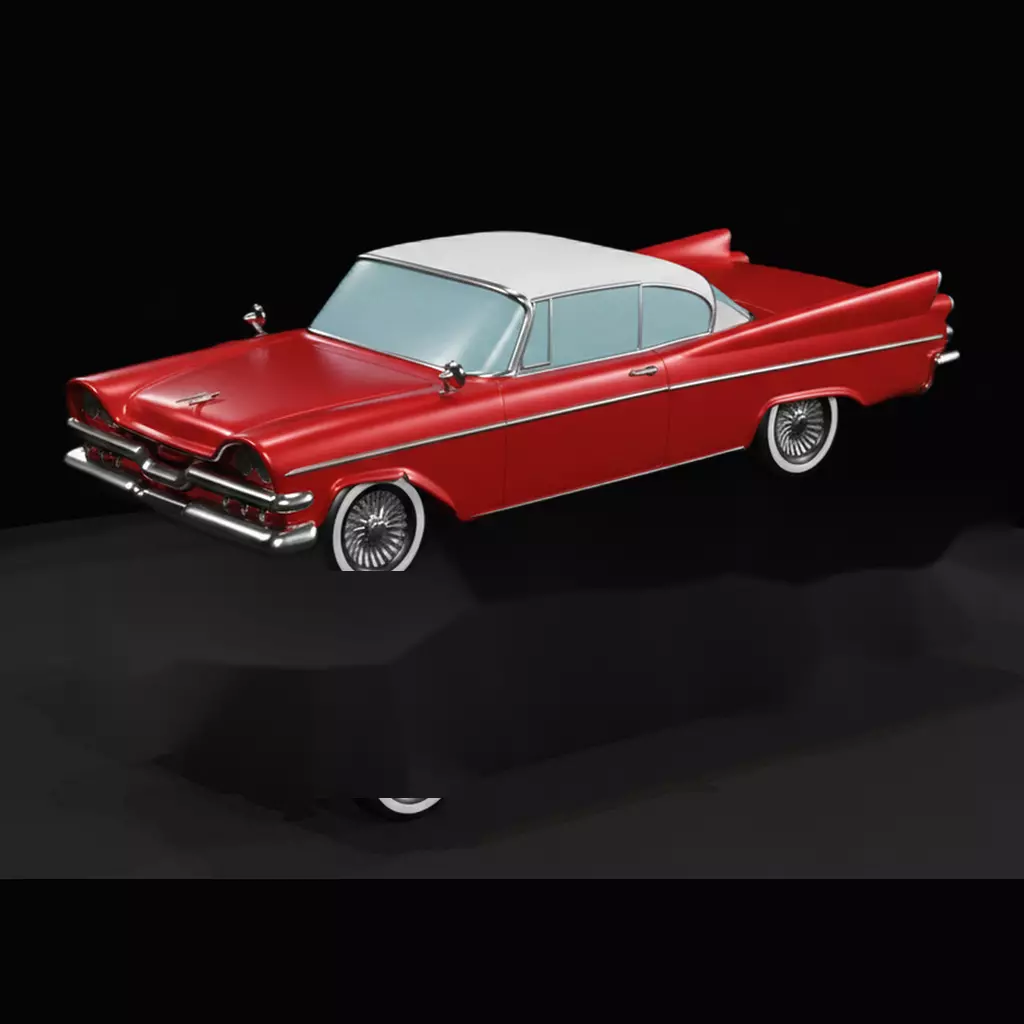 HO 1958 Dodge Lancer Coupe 1950s Printable STL 3D print model