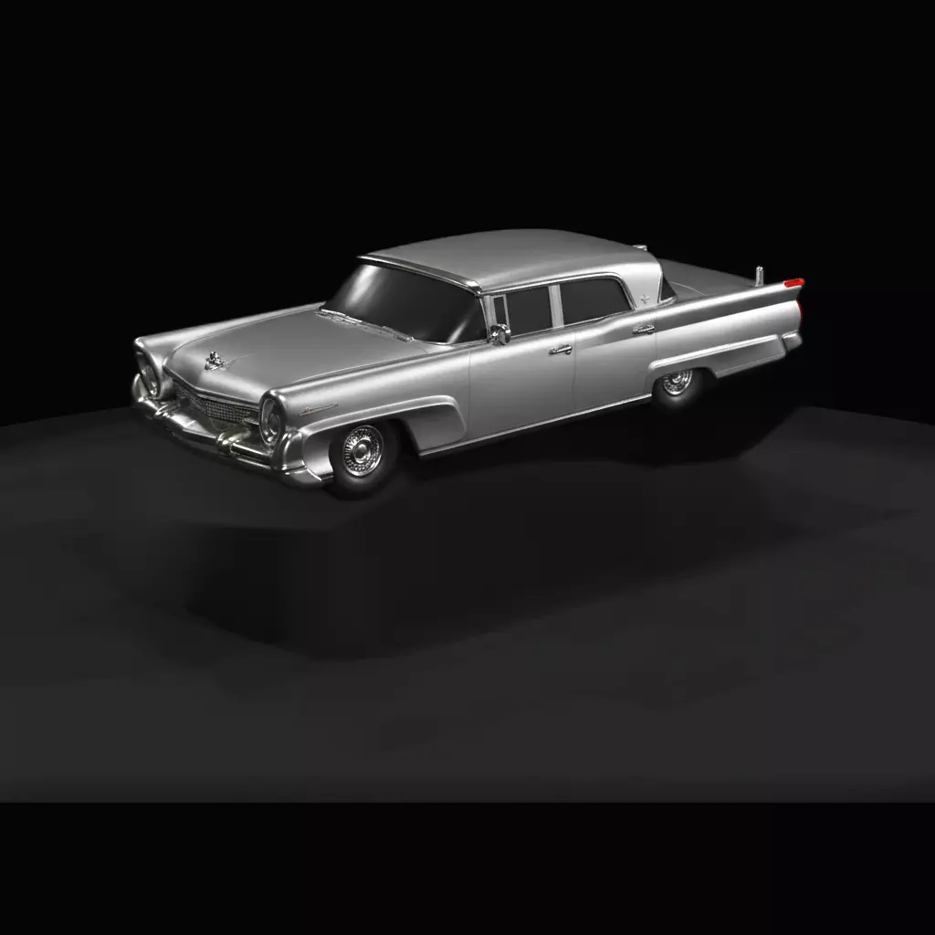 1-87 HO 1958 lincoln mark 3 Printable STL 3D print model