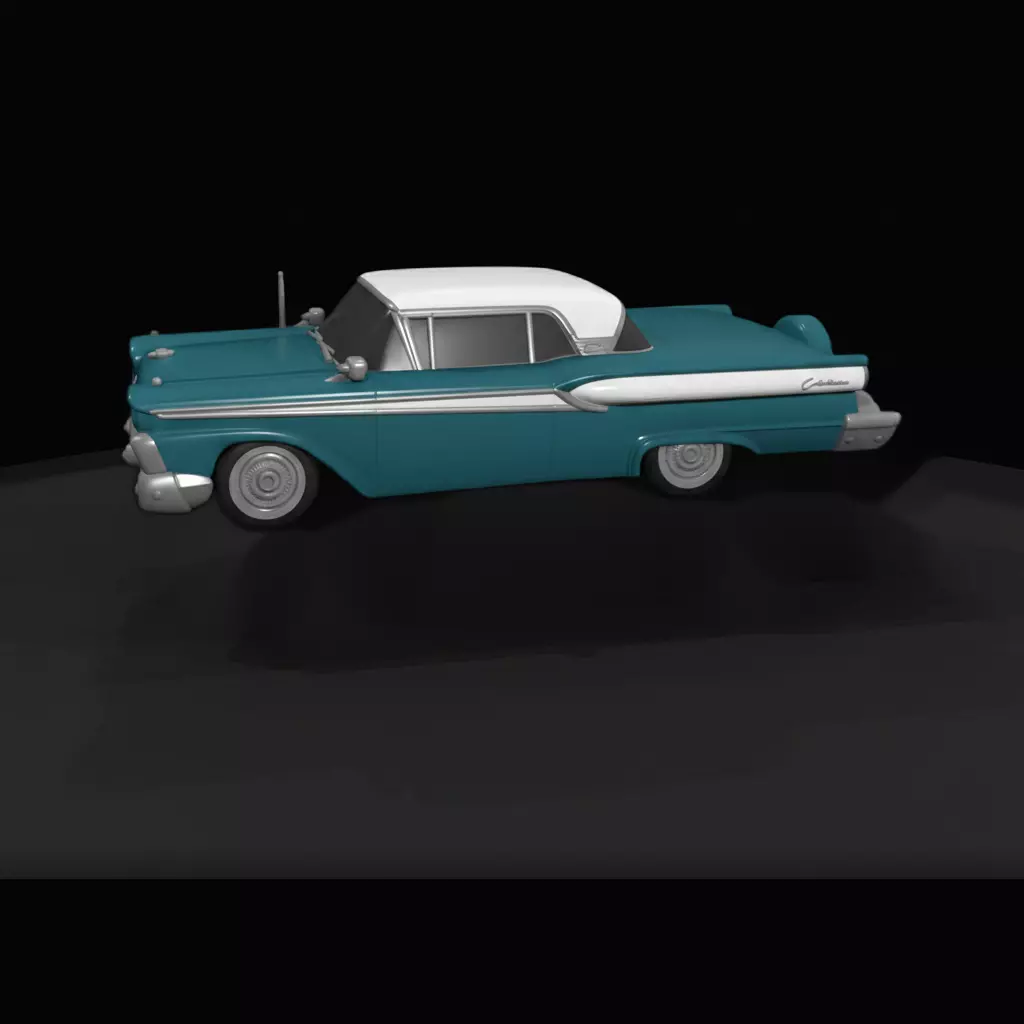 1-87 HO 1959 ford skyline Printable STL 3D print model