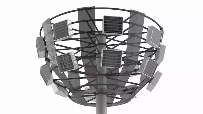 LED Lighting Pole GGD-041 3D model