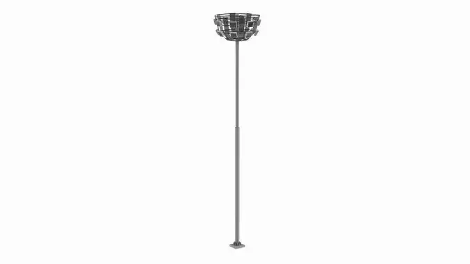 LED Lighting Pole GGD-041 3D model 2