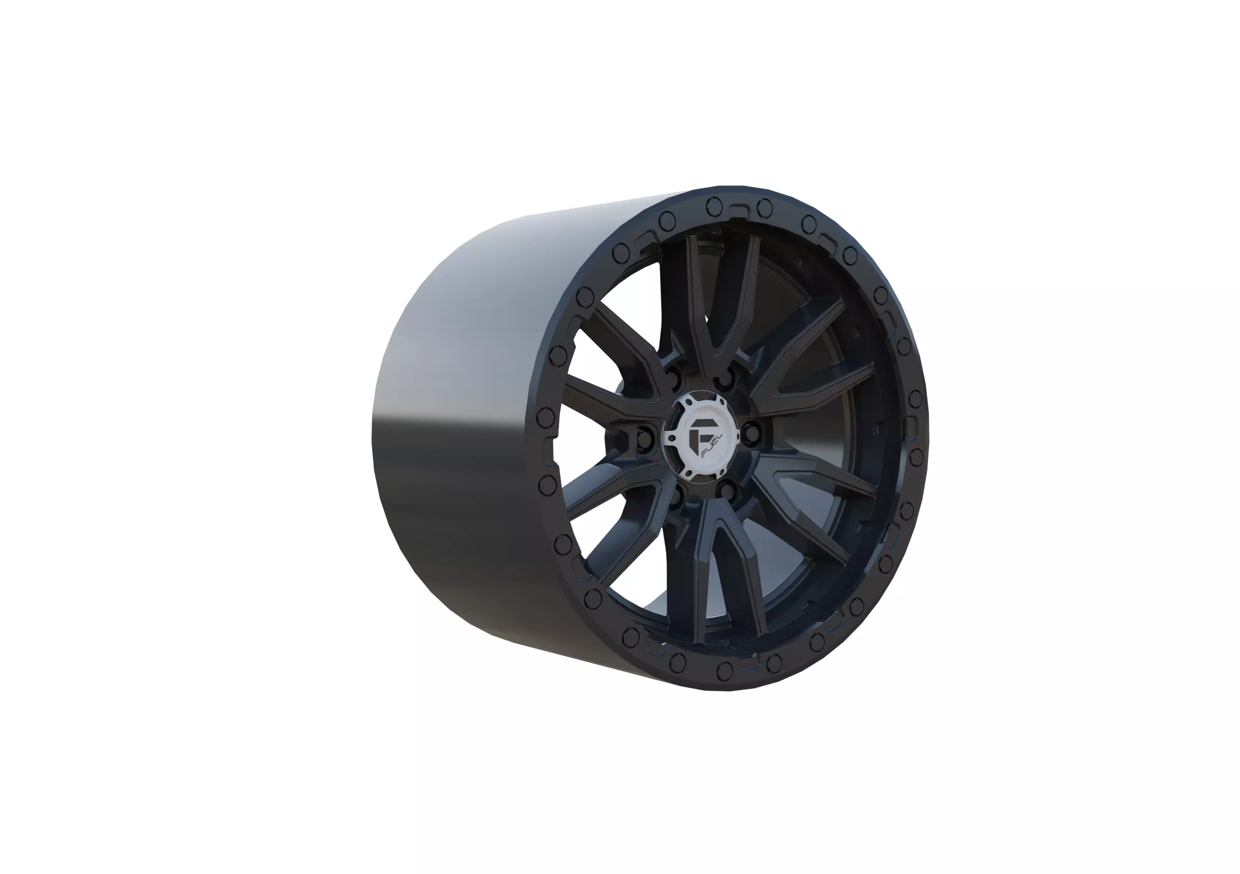 FUEL OFF-ROAD REBEL WHEEL 3D PRINT MODEL 3D print model