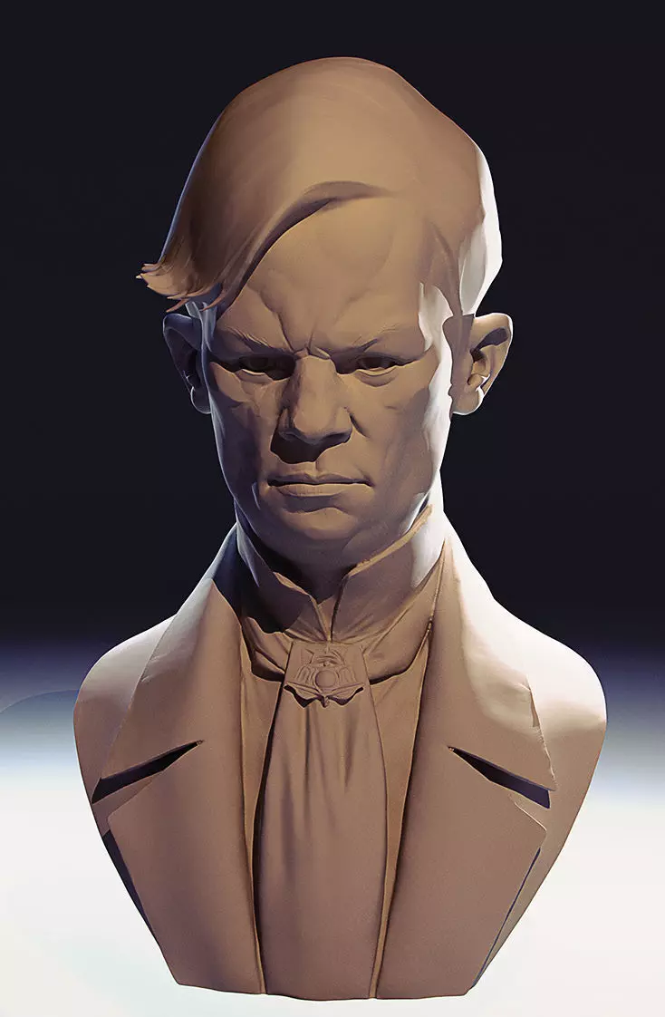 Pendelton bust 3D model