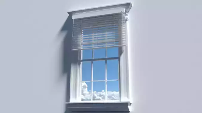 Victorian Window 3D Model