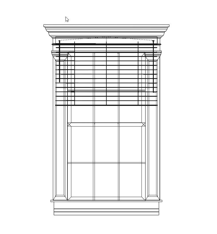 Victorian Window 3D Model Low-poly 3D model_5