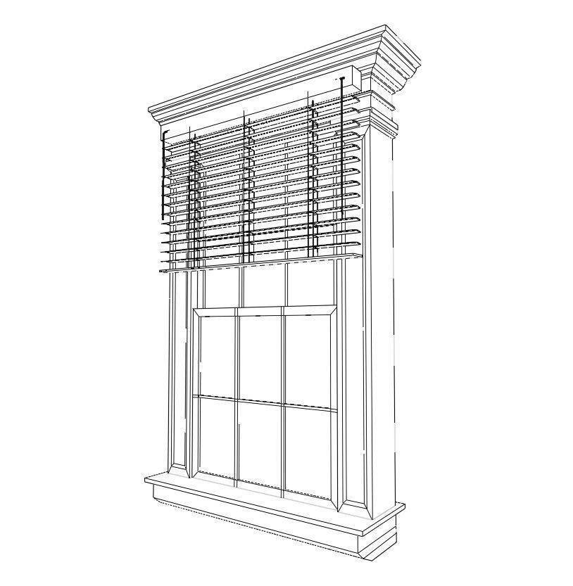 Victorian Window 3D Model Low-poly 3D model_7
