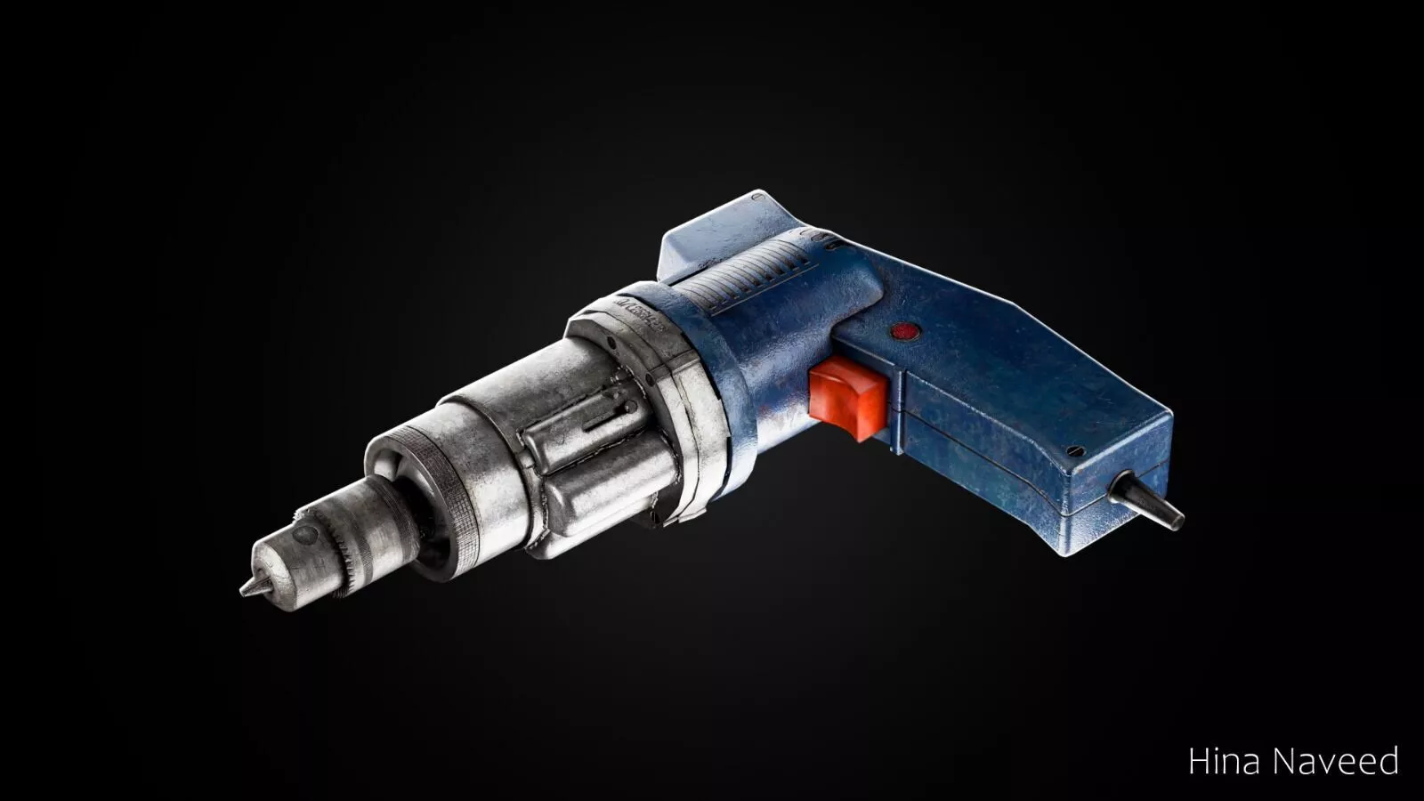 3d Drill Machine Model 3D model