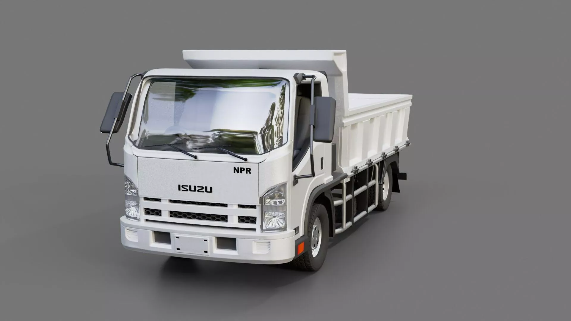 Isuzu NPR Dump Truck 3D model
