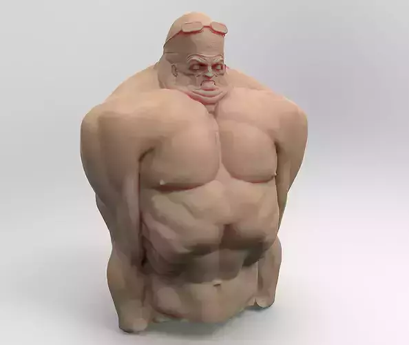 Cold Swimmer 3D model