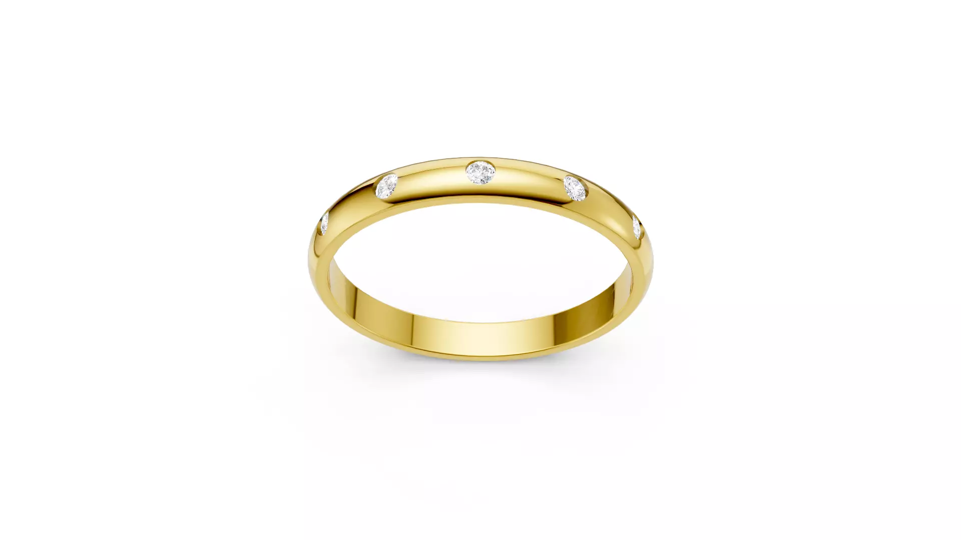 PRINTABLE DIAMOND RING 3D print model