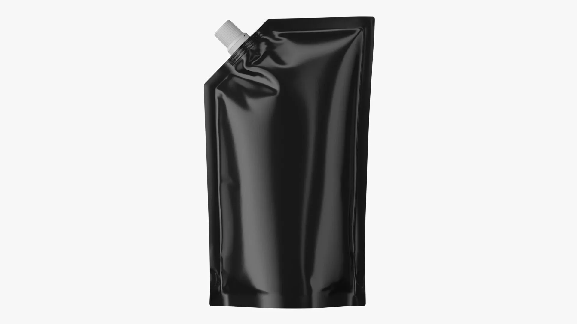 Spout Pouch Mockup 01 3D model