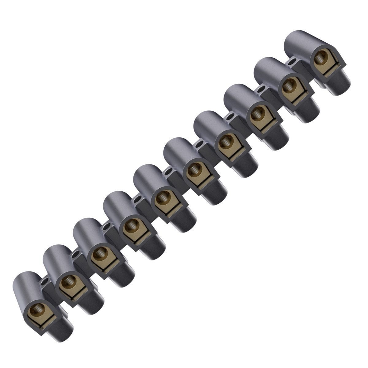 Terminal block clamp 3D model_6