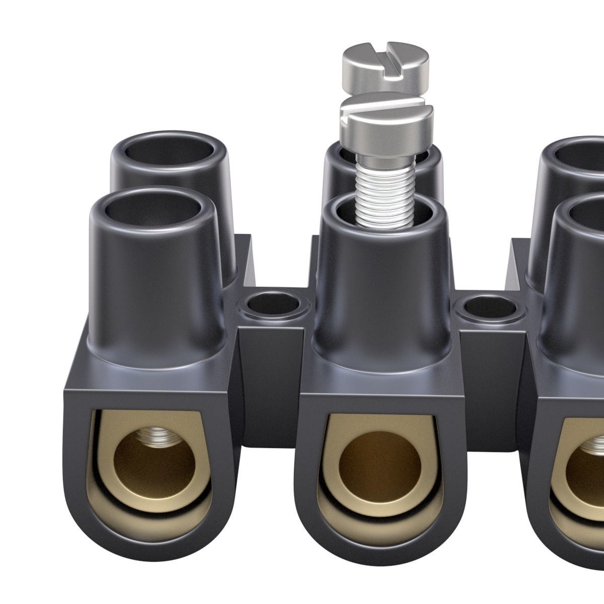 Terminal block clamp 3D model_8