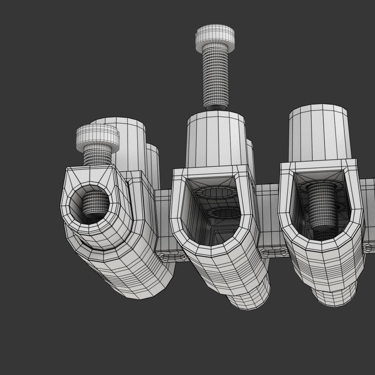Terminal block clamp 3D model_13