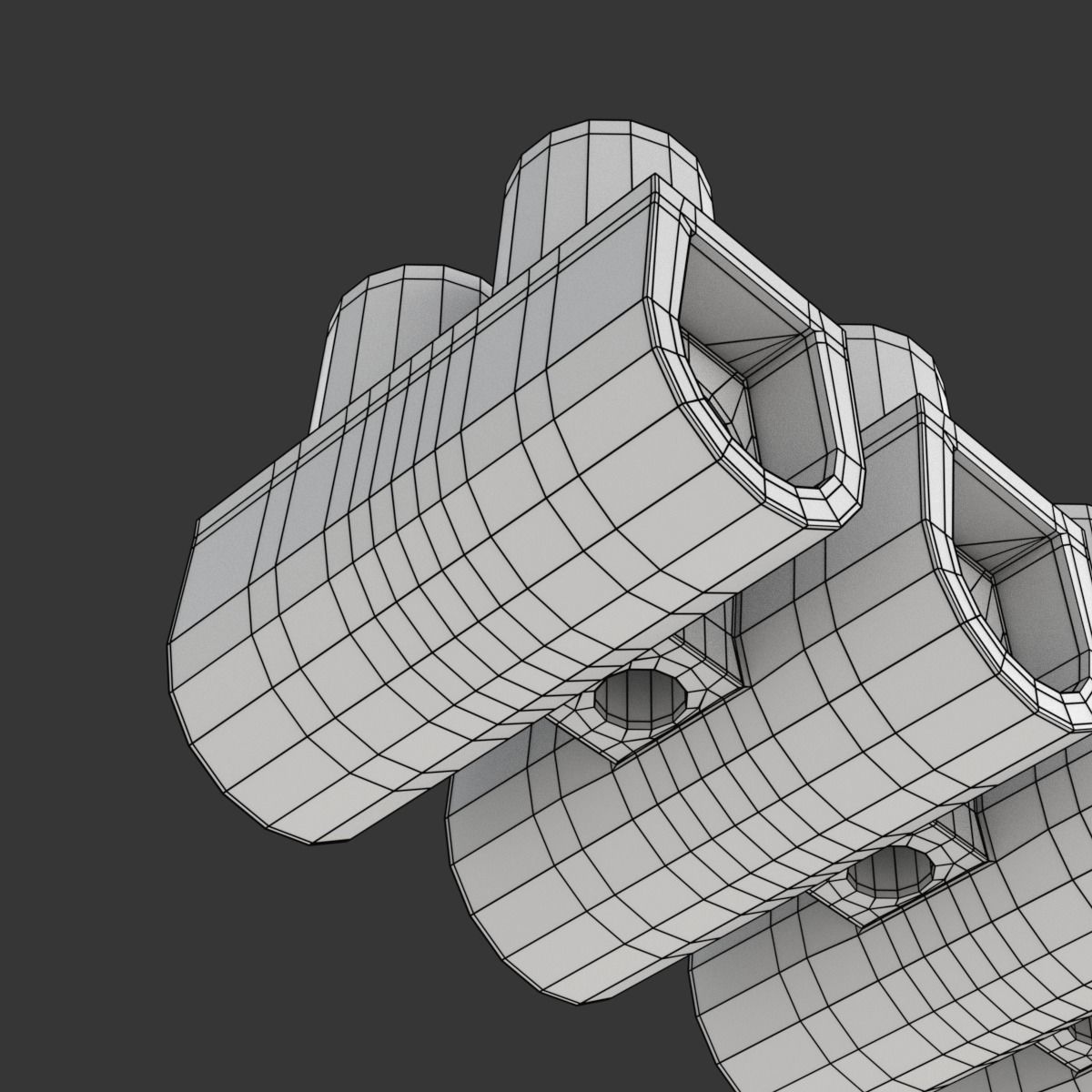 Terminal block clamp 3D model_15