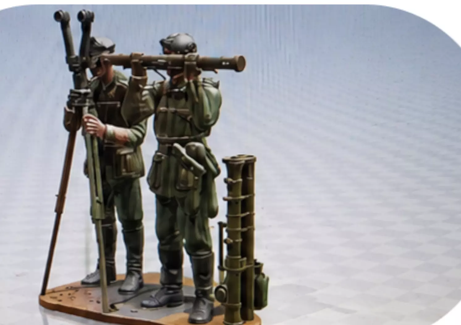 AntiTank Team 3D print model
