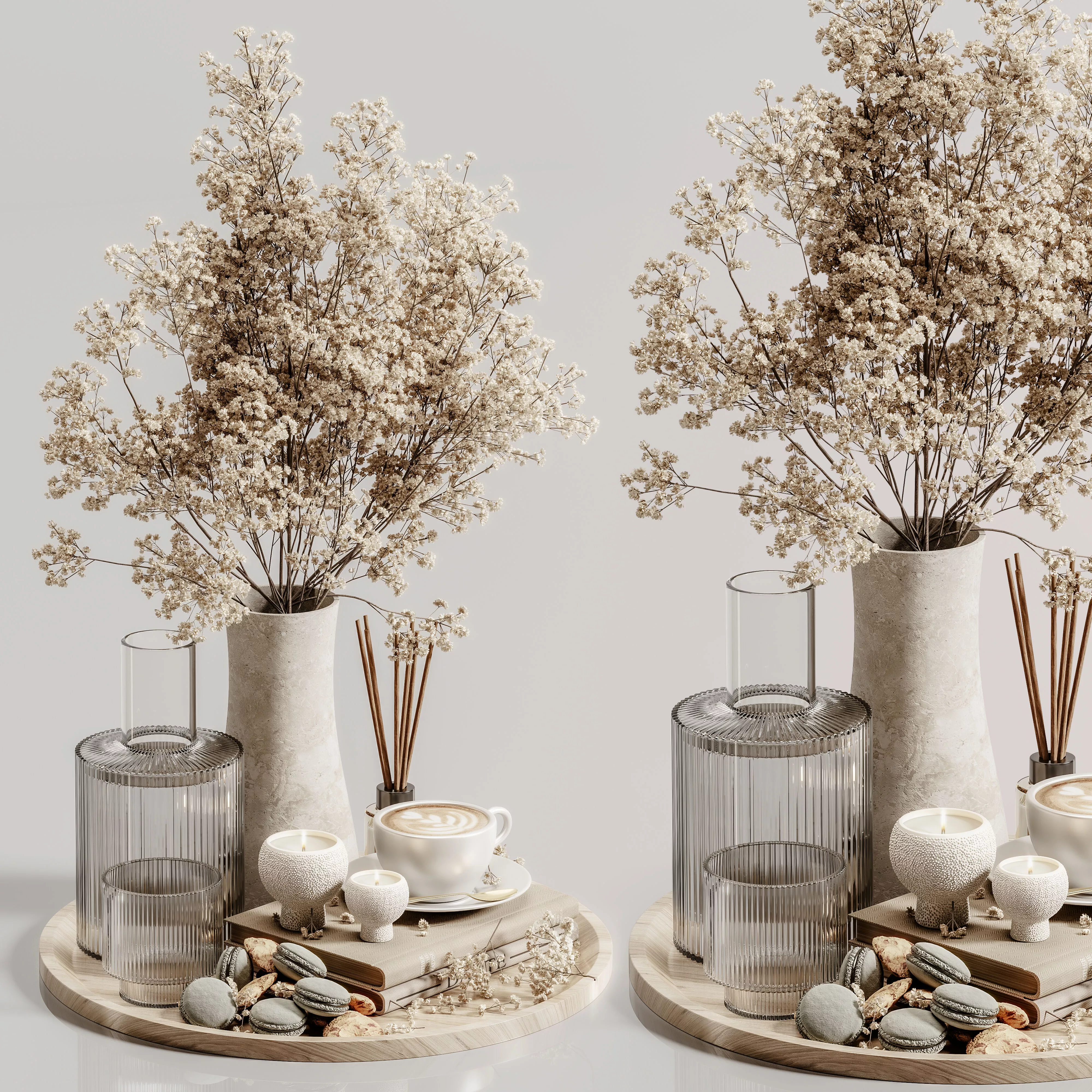decorative set 160 3D model