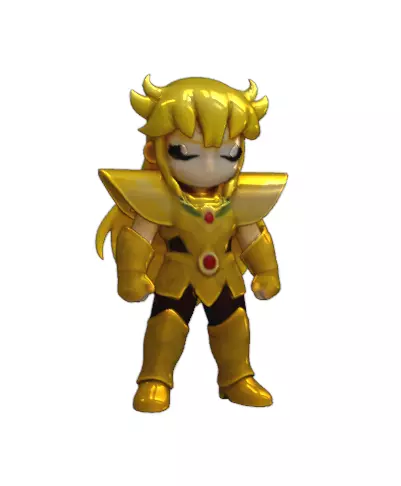 Anime Gold Armor Knight Chibi 3D print model