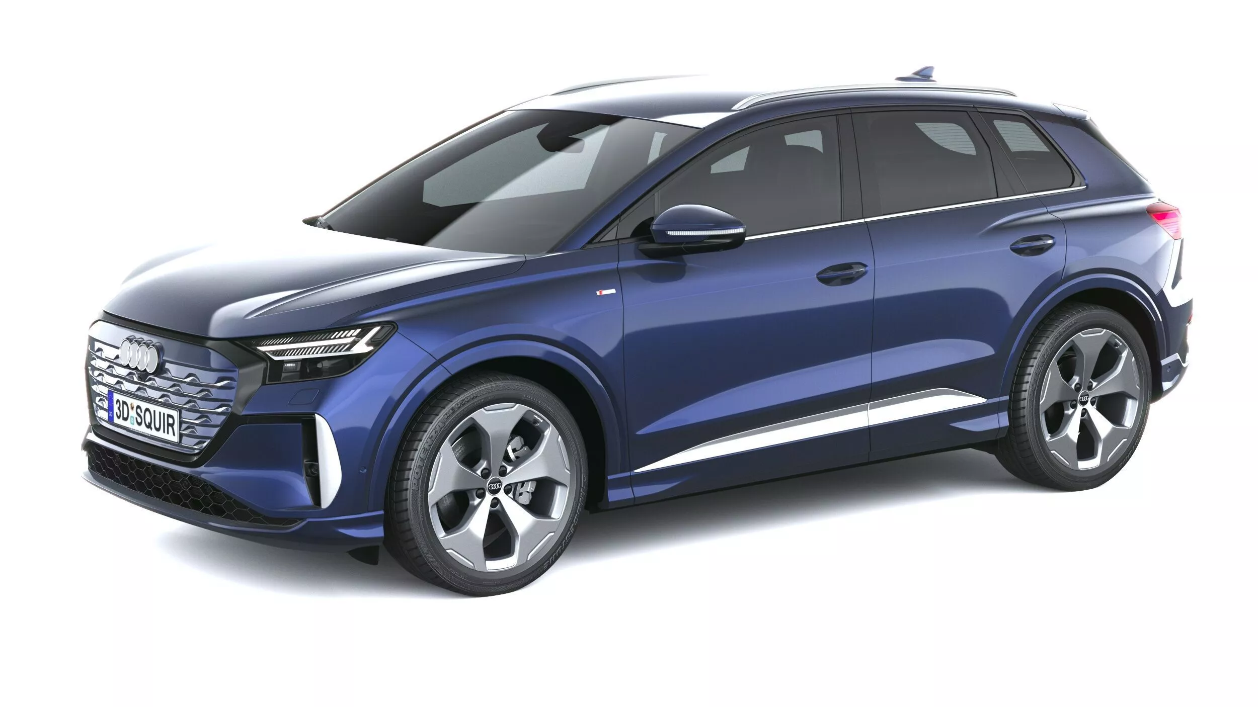 Audi Q4 E-Tron S-line 2027 3D model