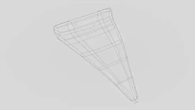 Photorealistic Pizza Slice High Detail Food Asset Low-poly 3D model 6