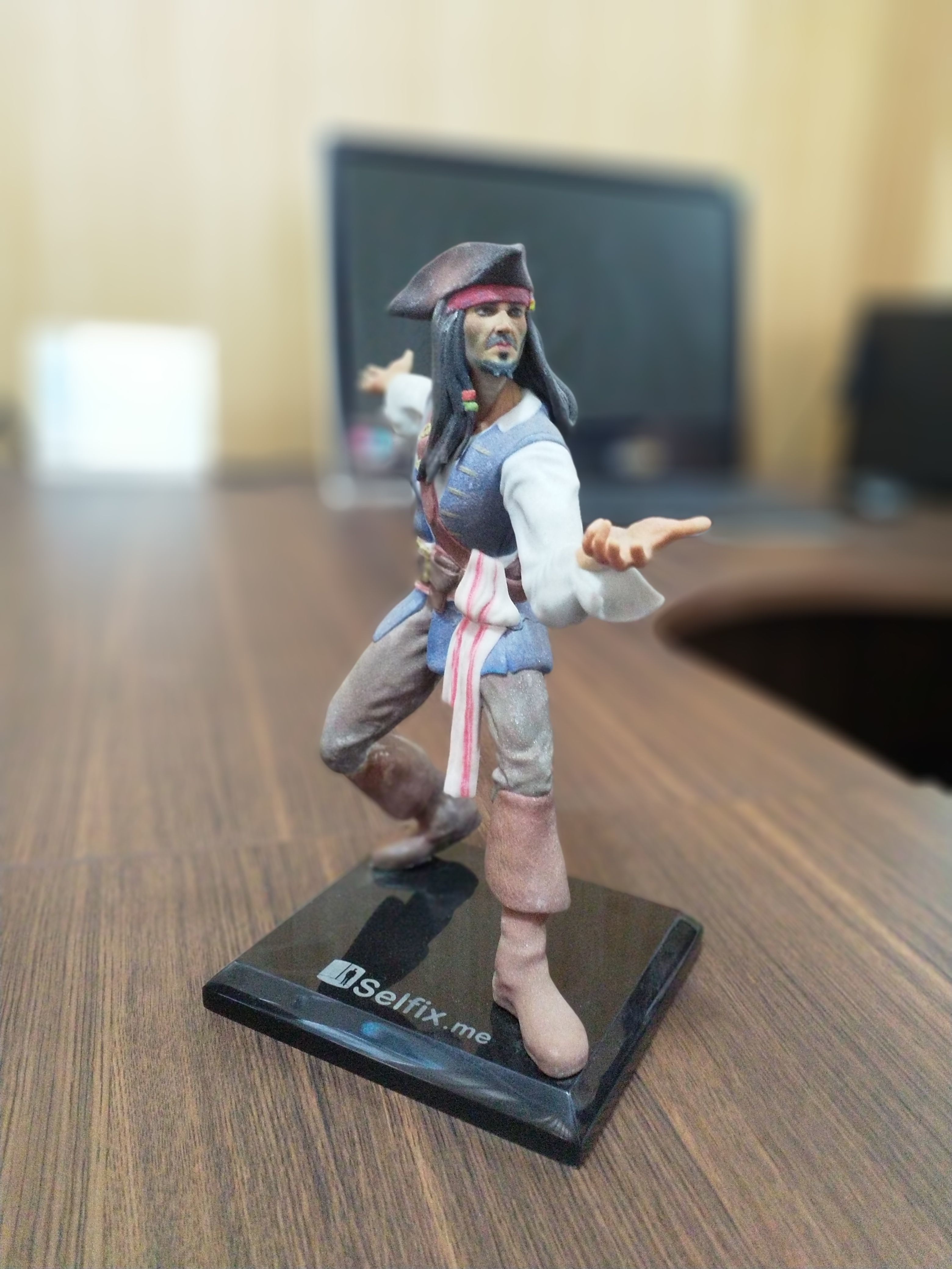 Johnny Depp 3D Model ready for 3d print 3D print model_11