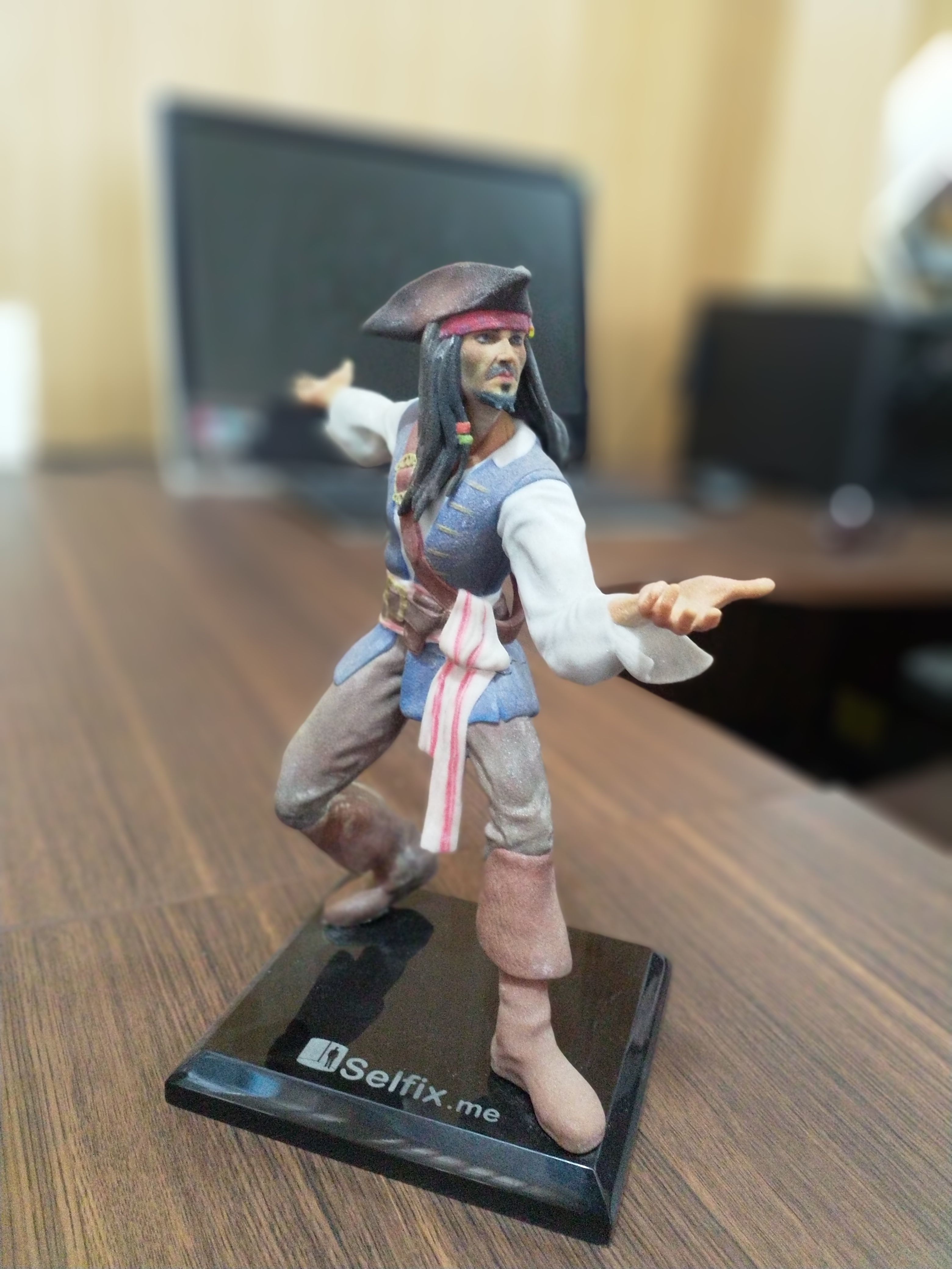Johnny Depp 3D Model ready for 3d print 3D print model_13