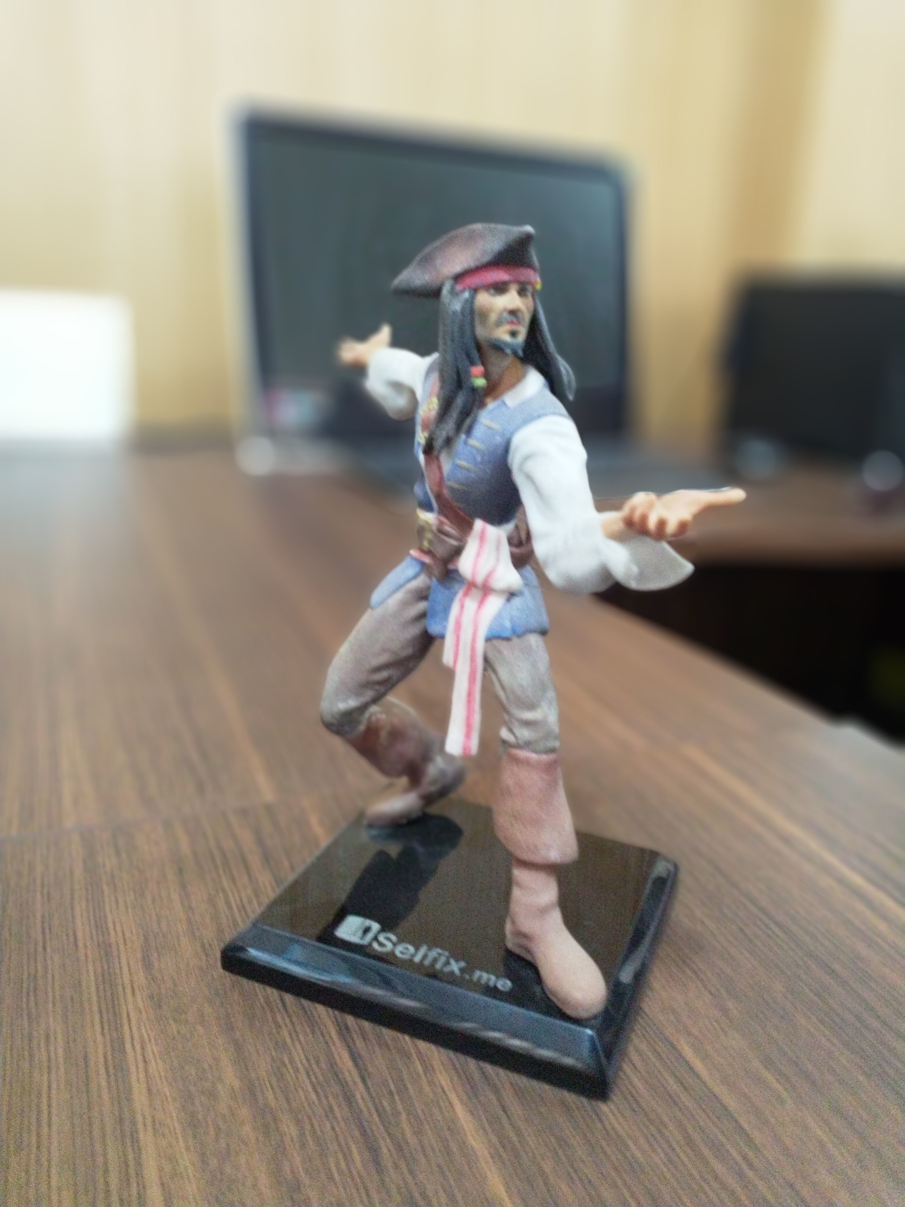 Johnny Depp 3D Model ready for 3d print 3D print model_12