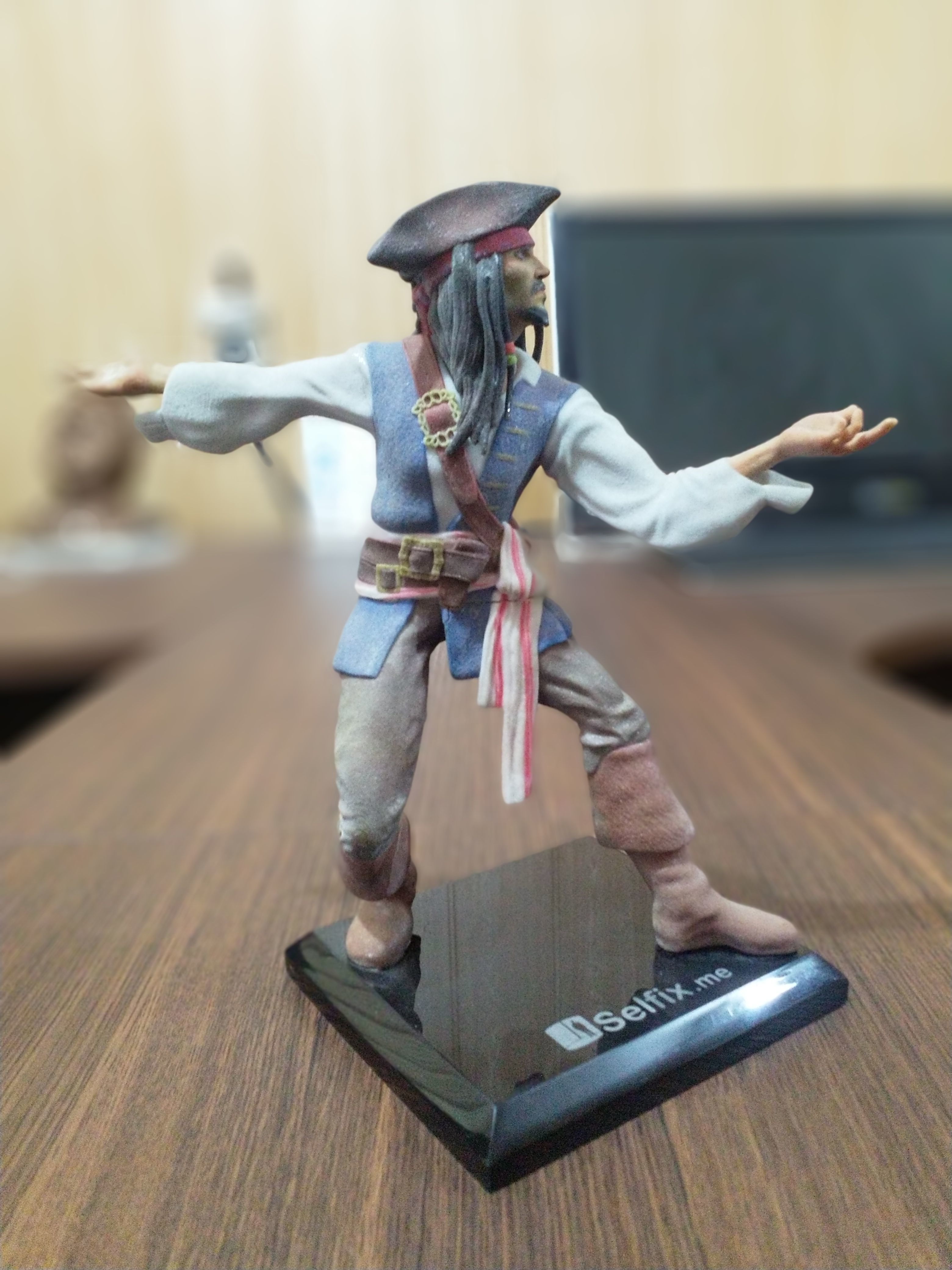 Johnny Depp 3D Model ready for 3d print 3D print model_17