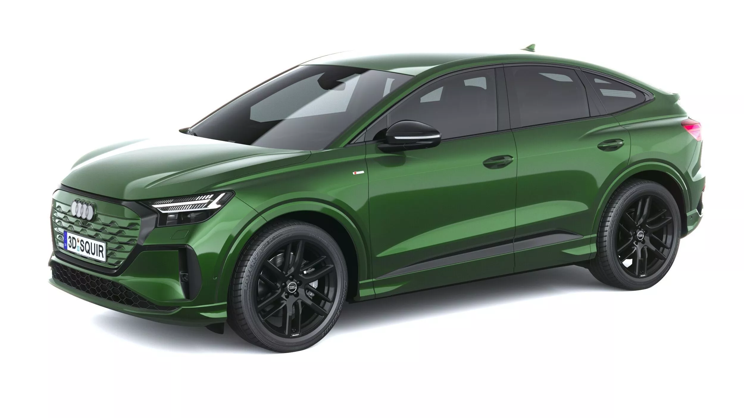 Audi Q4 Sportback E-Tron S-Line 2027 3D model