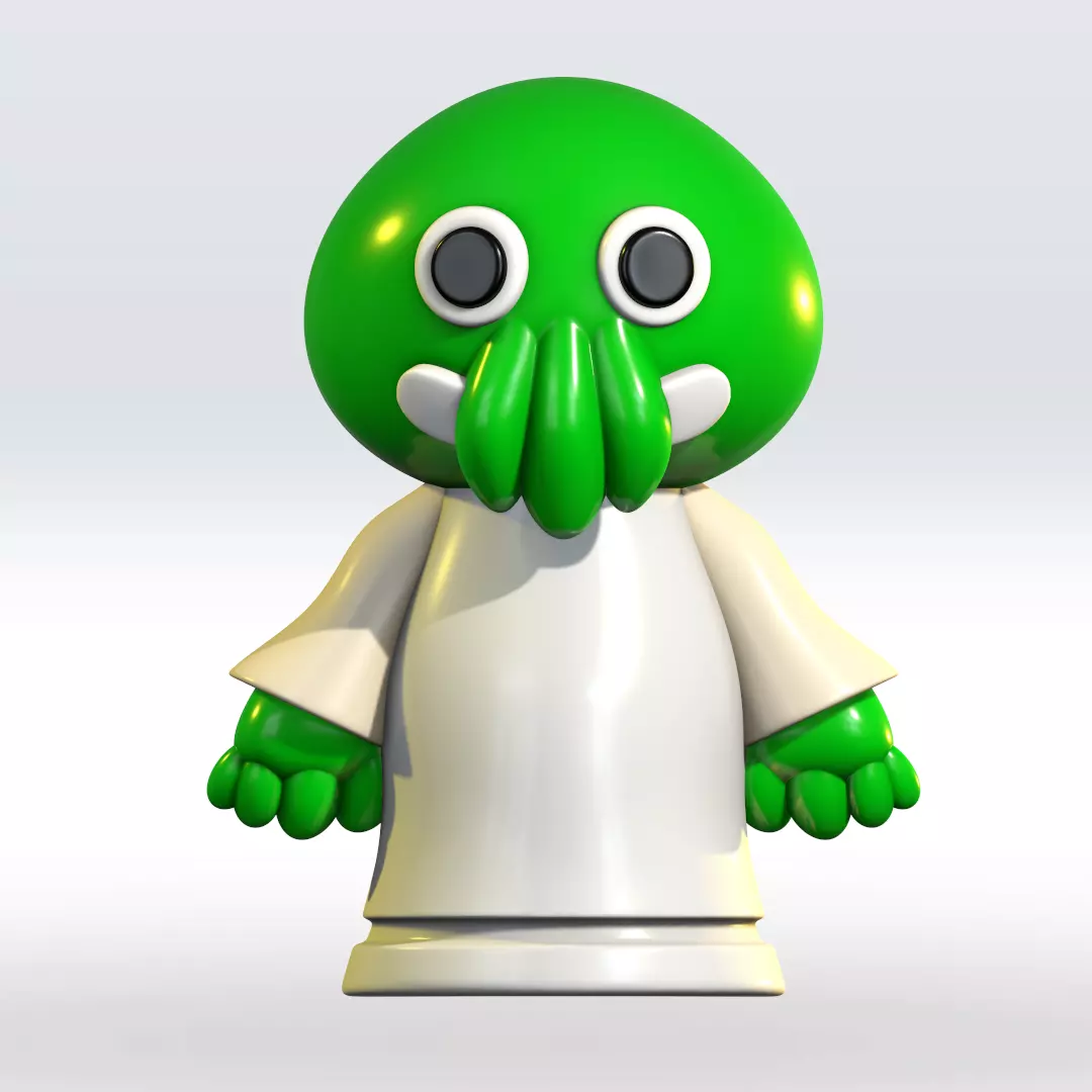 Goomi 3D Model STL 3mf Multicolor No Support Fanart 3D print model